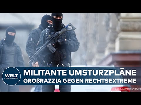 DEUTSCHLAND: "Sächsische Separatisten!" Großrazzia in Sachsen und Polen gegen rechtsextreme Zellen