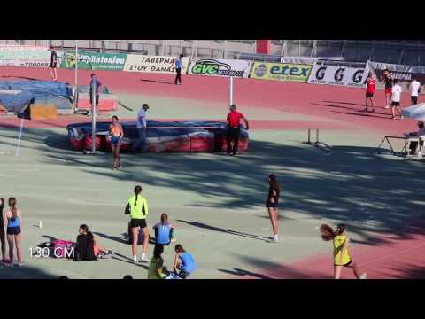 High Jump. Championship of Cyprus. Girls U16. Pafos 2017
