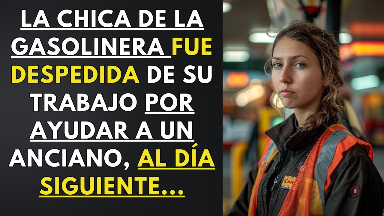 La chica de la gasolinera fue despedida de su trabajo por ayudar a un anciano, al día siguiente...
