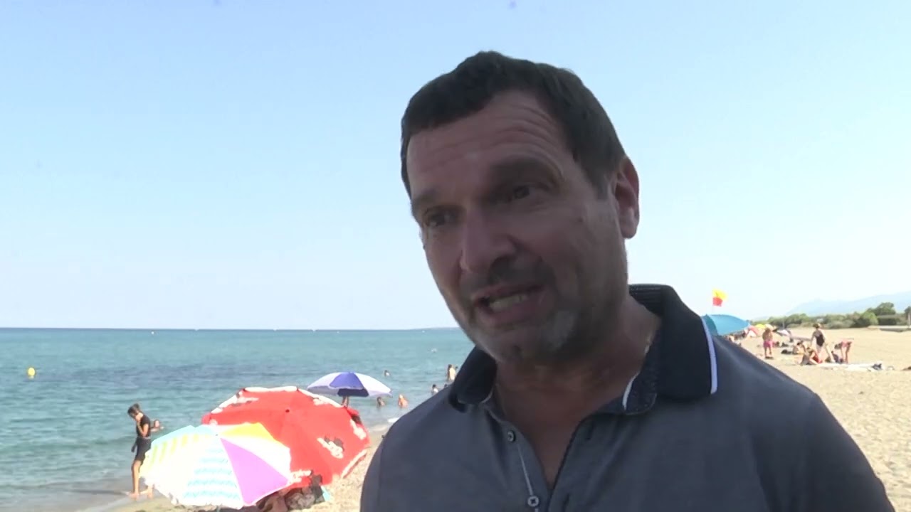 Sur la plage de l'Arinella à Bastia, des anges gardiens pour veiller sur les baigneurs