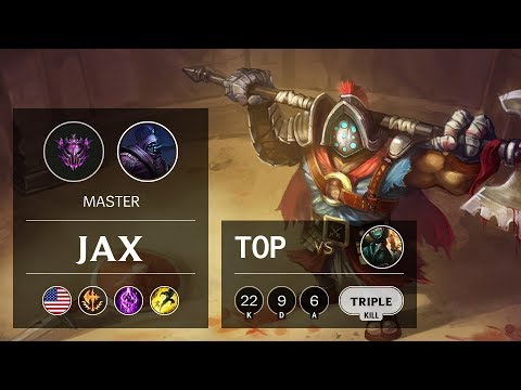 Jax Top vs Gangplank - NA Master Patch 9.6
