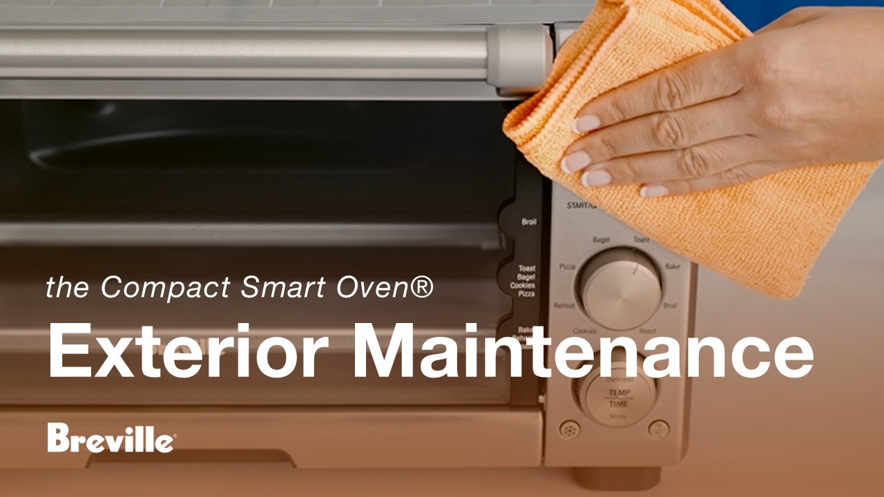 How to clean the oven exterior