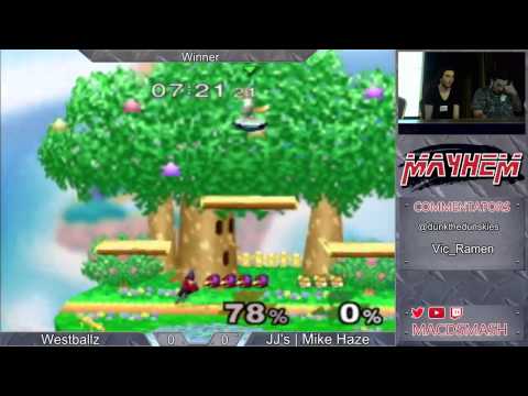 Mayhem May 2015 Winners: Westballz (Falco) vs MikeHaze (Fox)