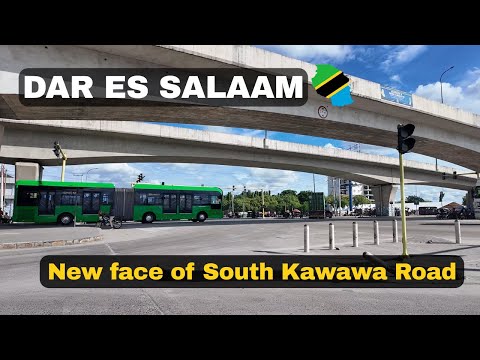 Finally! South Kawawa road in Dar es Salaam is connected to Bus Rapid Transit Systems (BRT)