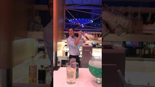 First cruise magic! Pamboy’s cocktail flair at Indigo Bar on Marella Explorer