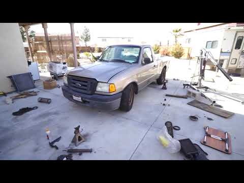 Swapping an Explorer 3.73 LSD rear end into a Ranger