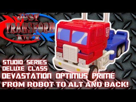 JUST TRANSFORM IT!: Studio Series Deluxe Devastation Optimus Prime