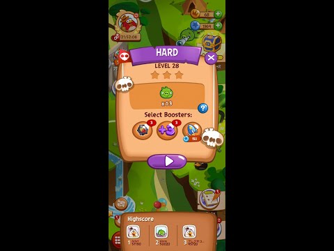 Angry Birds Blast Level 28