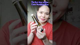 Download lagu Untuk pertama kali nya minum Cana Wedding Wine #anggur mp3