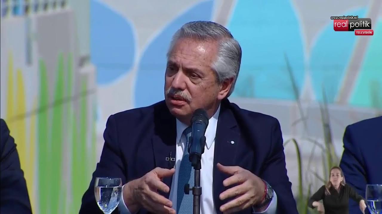 Alberto Fernández inauguró un paso bajo nivel en Escobar