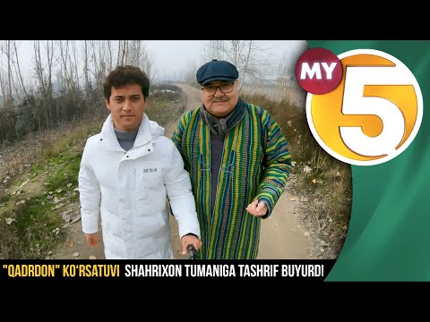 "Qadrdon" ko‘rsatuvi Shahrixon tumaniga tashrif buyurdi