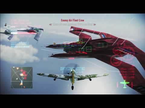 Ace Combat Infinity - Co-Op Battle 880 - Bf-109/Red Whale MVP!