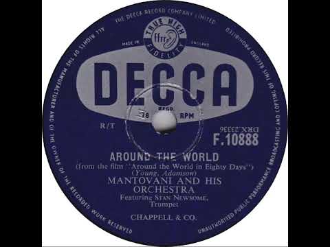 UK New Entry 1957 (82) Mantovani & His Orchestra - Around The World
