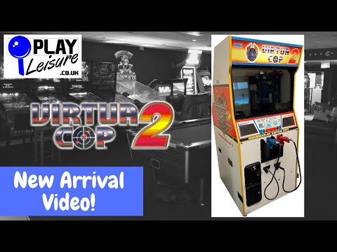 A 90s classic from Sega... It's the Virtua Cop 2 Arcade Machine!