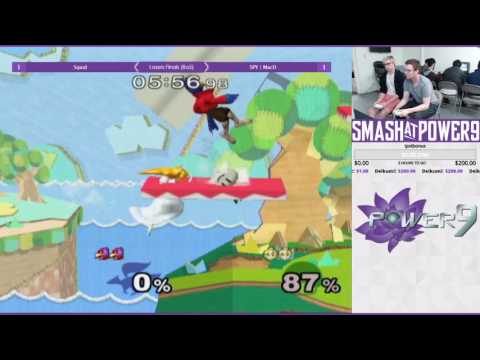 S@P 21 - SPY | MacD (Peach)  VS Squid (Falco) SSBM Losers Finals