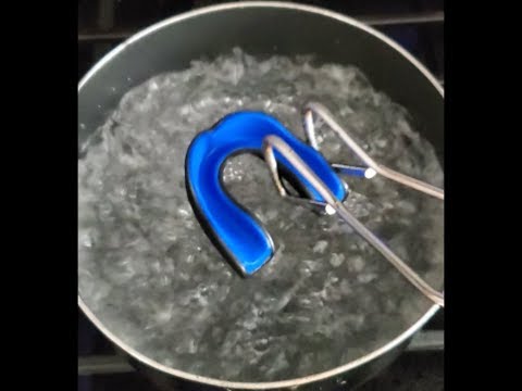 Boil and Bite Sports Mouth Guards - 40 Seconds of Boiling Is All You Need!