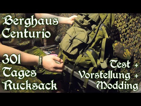 New backpack Berghaus Centurio MMPS 30 III FA (+ Molle bags and modding) - presentation and test