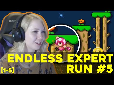 We need to talk about this... it's pizza | Endless Mode Expert #5 1 - 5 (Super Mario Maker 2)