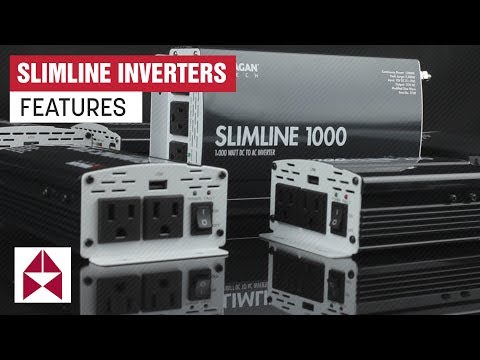 Wagan Tech Slim Line Power Inverters Full Line - Features & Specifications