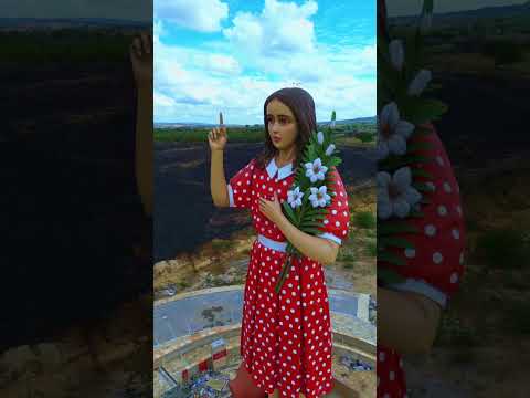 Estátua da #meninabenigna em #santanadocariri no #ceará #cultura #deustemumapalavrapravoce