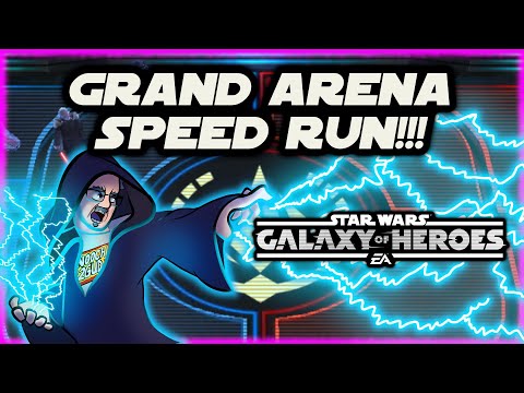 Grand Arena Speed Run!!!  Star Wars Galaxy of Heroes