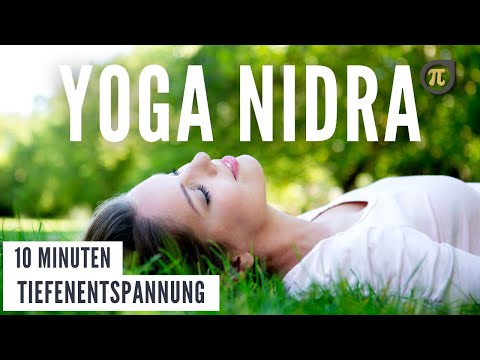 10 Min YOGA NIDRA (German, lying down) - Quickly relax deeply