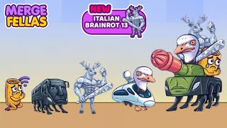 Merge Fellas Italian Brainrot 13 ⁉️ Must Game Ever | New Update #mergefellas #boss