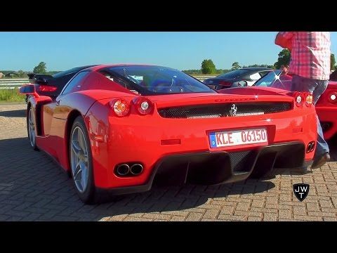 Ferrari Enzo Ferrari Exhaust SOUNDS! Start-up, Rev & Accelerations On Track!