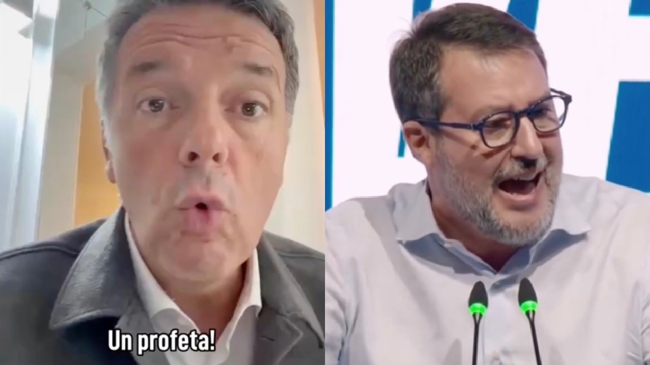 RENZI: "ASCOLTATE SALVINI, ORMAI è UN PROFETA. NON SBAGLIA UN COLPO. O QUASI. ASCOLTARE PER CREDERE"