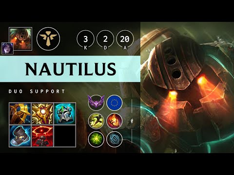 Nautilus Support vs Nami - EUW Master Patch 25.S1.1