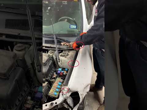 How to remove car fender EASY: Toyota Camry