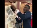 Funny!!! Groom’s Reaction After Opening Bride’s Veil (Video)