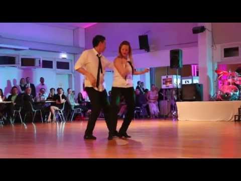 West Coast Swing mit Xi und Laura West Deutscher Meister 2015 (TAF WCS strictly)