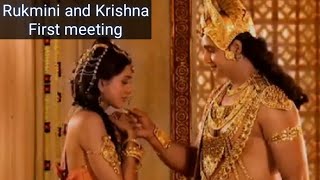 Rukmini and Krishna - First meeting _ Mahabharata 