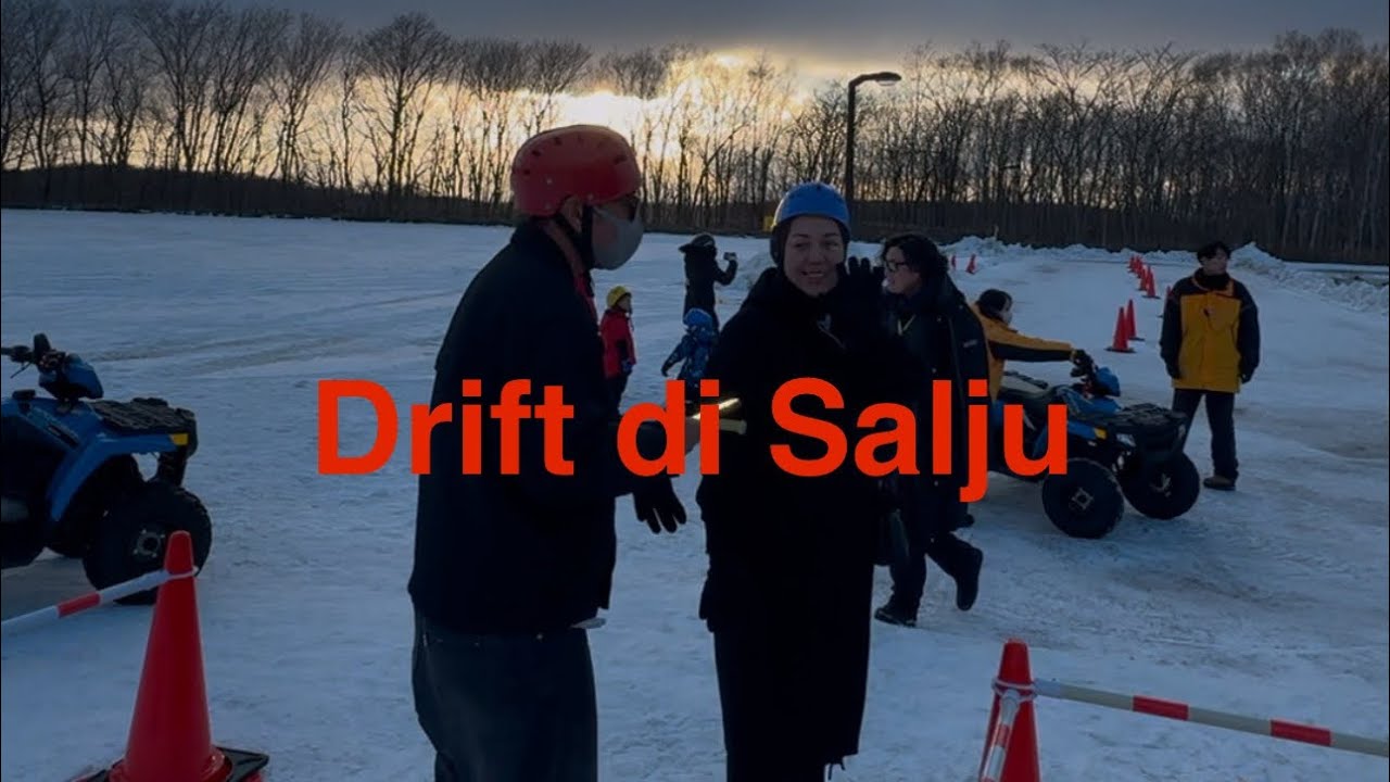 Mencoba pengalaman Drift ApV di Salju Hokkaido