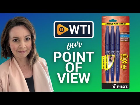 Pilot Frixion Erasable and Refillable Pen Set - WTI product video review