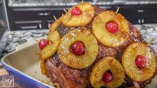 How to Make Classic Pineapple and Honey Glazed Ham