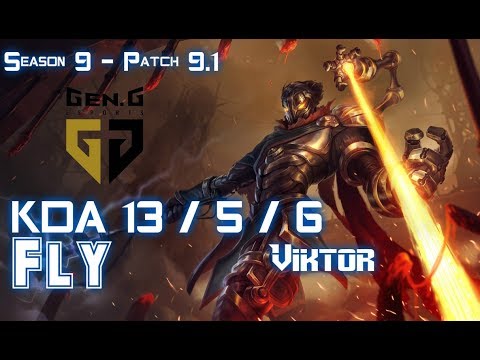 Gen Fly VIKTOR vs JAYCE Mid - Patch 9.1 KR Ranked