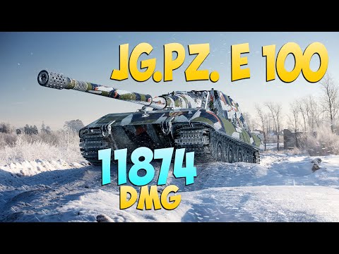 Jg.Pz. E 100 - 6 Frags 11.8K Damage - Exorcist! - World Of Tanks