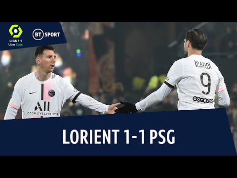 Lorient vs PSG (1-1) | Icardi's late equaliser rescues PSG! | Ligue 1 Highlights