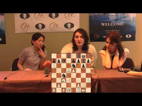 Press Conference Round 4: Nana Dzagnidze (GEO) - Tuvshintugs Batchimeg (MGL)