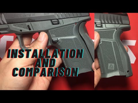 Arex Delta Gen.2 Backstrap Change and Comparison