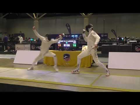 National Championships 2023 SME - L16 - Tristan Szapary v Nicholas Lawson