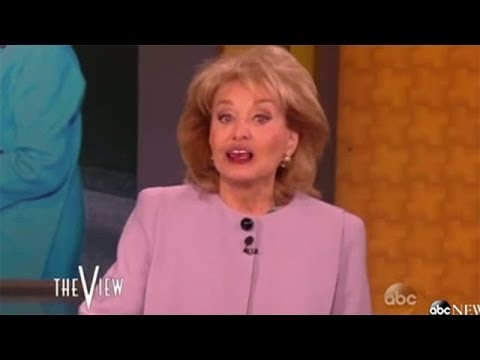 Barbara Walters Says Goodbye To 'The View'