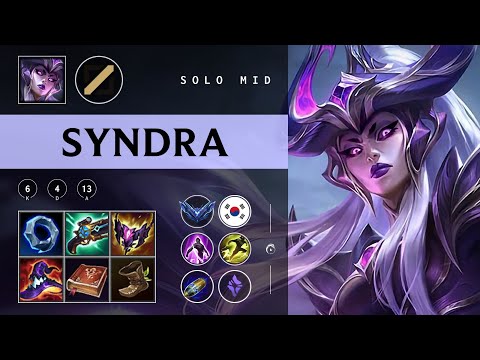 Syndra Mid vs Akali - KR Diamond Patch 25.24