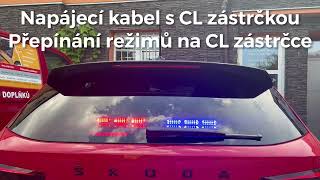 2x PREDATOR LED vnútorné, 60x LED 3W, 12V, modro-červený