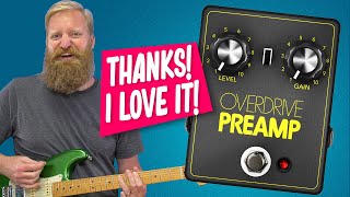 Video thumbnail for JHS Overdrive Preamp - Thanks I love it. by 60 Cycle Hum