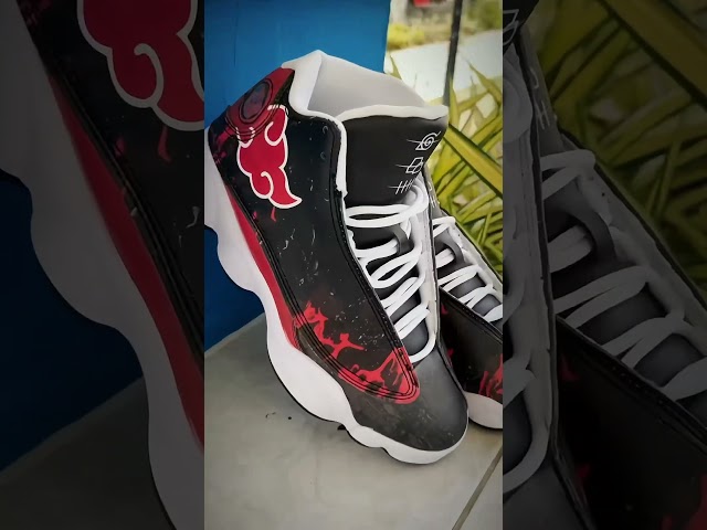 Vídeo relacionado con ADSFASF Ninja Anime Cosplay High Top Zapatos Unisex Zapatillas, l, 42 EU