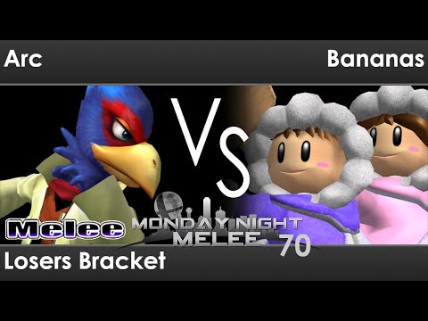 MNM 70 Melee - AG | Arc (Falco) vs AHS | Bananas (ICs) - Losers Bracket