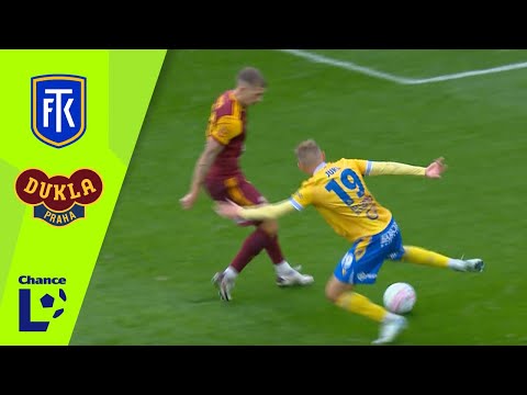 Chance Liga Highlights: FK Teplice vs. FK Dukla Praha 1:1 (11. kolo)
